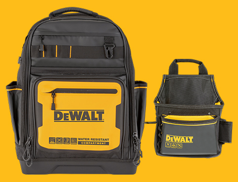 Dewalt Pro Backpack and Single Pouch for Toolbelt