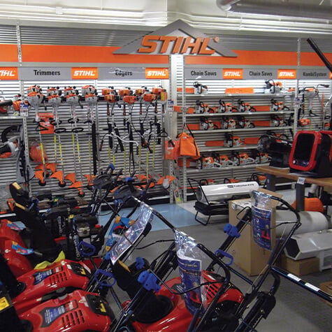 Tool show room at the Acme Tools in Des Moines, IA