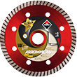 RUBI Arrowhead 10 inch Wet Turbo Rim Diamond Saw Blade