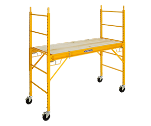 Werner 6 Foot Steel Rolling Scaffold