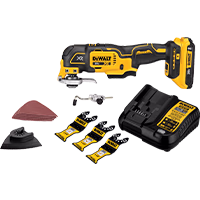 DEWALT XR 20V Max Oscillating Multi Tool 33 Pieces Kit
