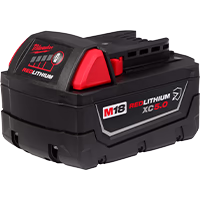 Milwaukee M18 REDLITHIUM XC 18V 5Ah Lithium Ion Power Tool Battery Pack with Fuel Indicator