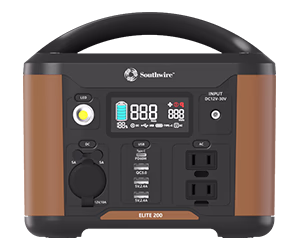 Southwire Elite 200 Watt Lithium-Ion Battery Solar Portable Power Station