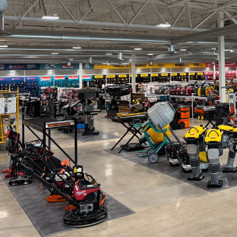 Acme Tools Rochester salesfloor concrete tools