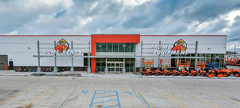 Acme Equipment, Fargo, Outside