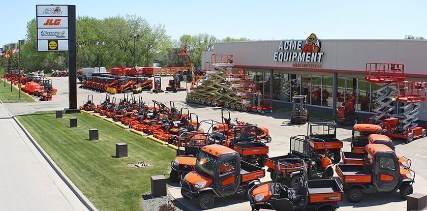 Acme Equipment Storefront