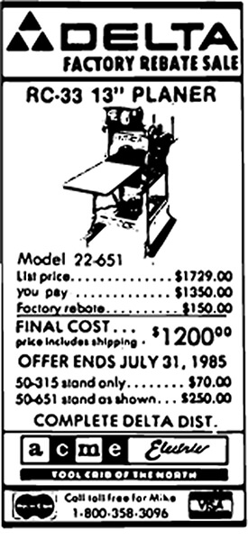 First Ad