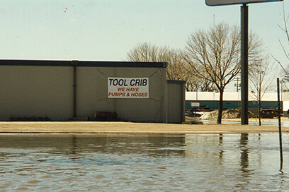 Flood Tool Crib Sign