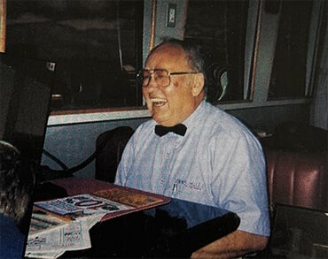 Jack Peterson in KCNN Radio Superliner - 1998