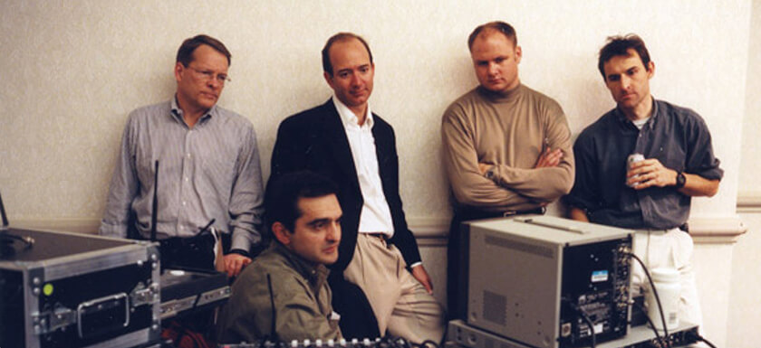 Jeff Bezos, Steve Kuhlman, Joseph Galli Jr.