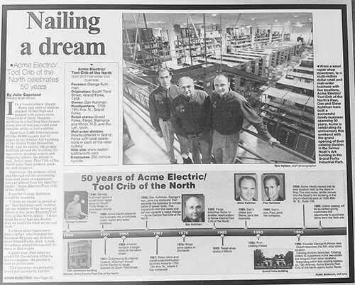 Nailing a Dream Newspaper