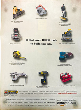 Tool Crib Amazon Ad
