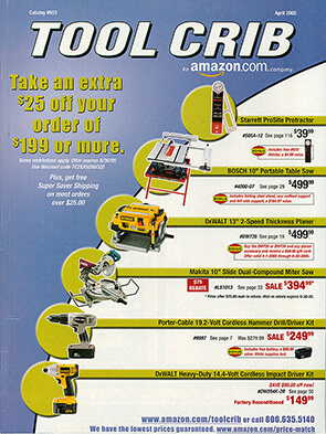 Tool Crib Amazon Catalog