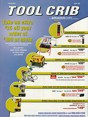 Tool Crib Amazon Catalog