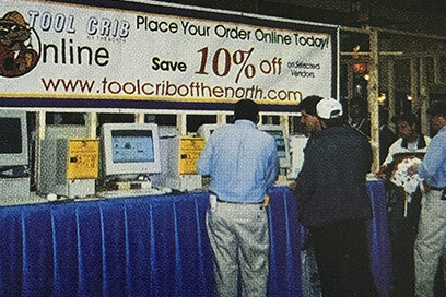 Tool Crib Demos Website at Journal of Light Show - 1998