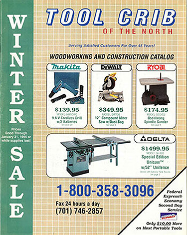 Tool Crib Winter Catalog