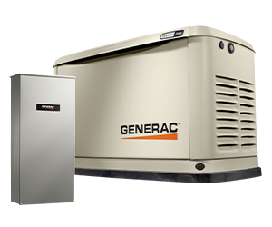 Generac Guardian 18kW Home Back Up Generator with Whole House Switch WiFi-Enabled