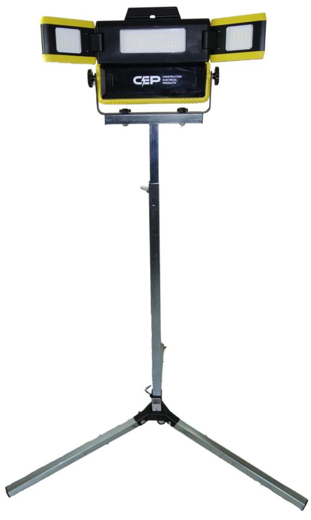 

Construction Electrical Products 50 Watt Rechargeable Wing Light with Stand