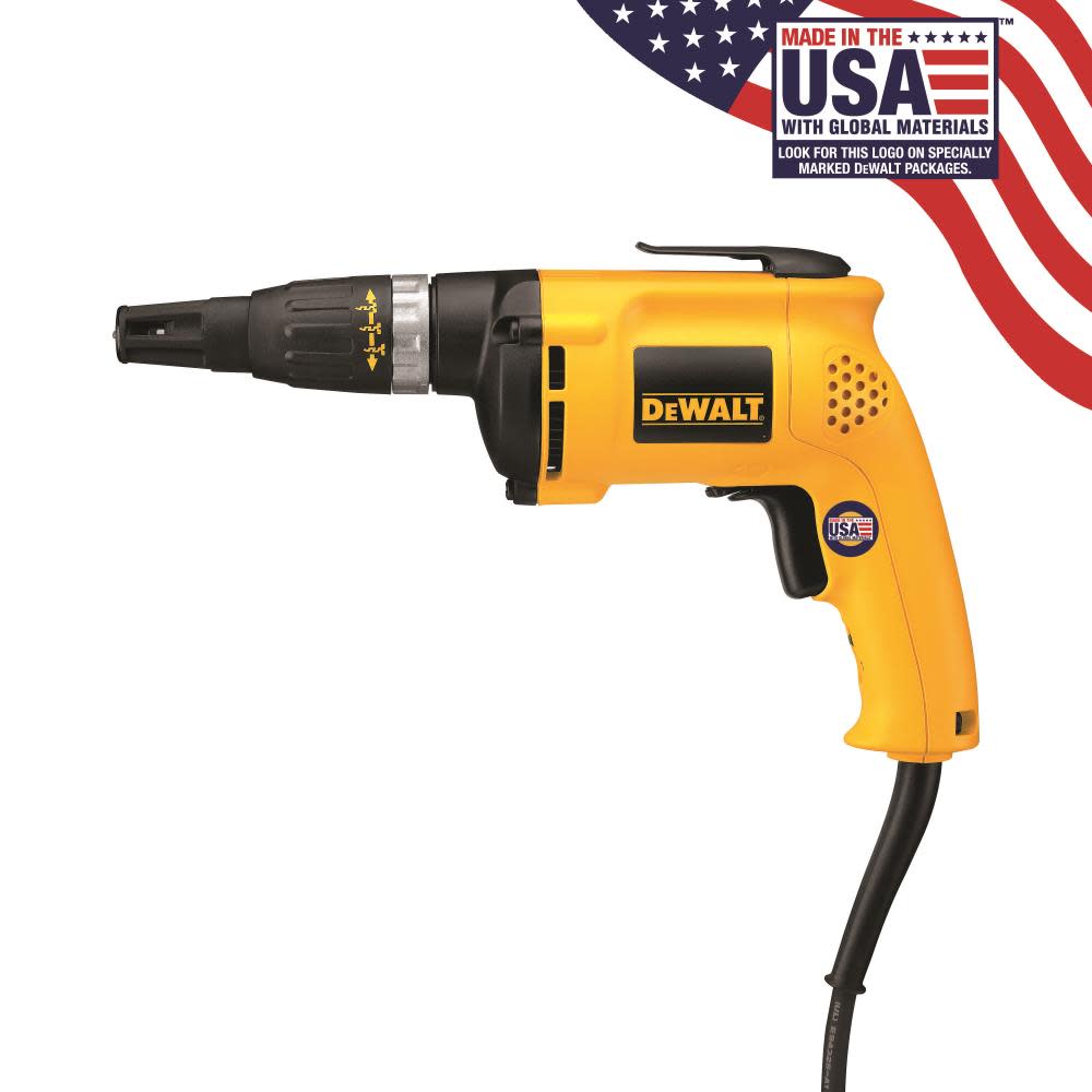

DEWALT 6-Amp 1/4-in Keyless Corded Drills
