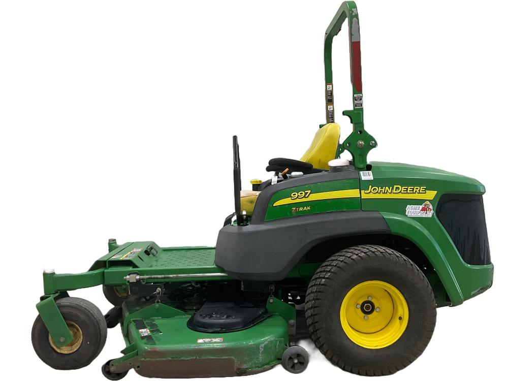 John Deere Z997 72 Inch Diesel Engine Zero Turn Riding Mower Used 2008 Z997 Acme Tools