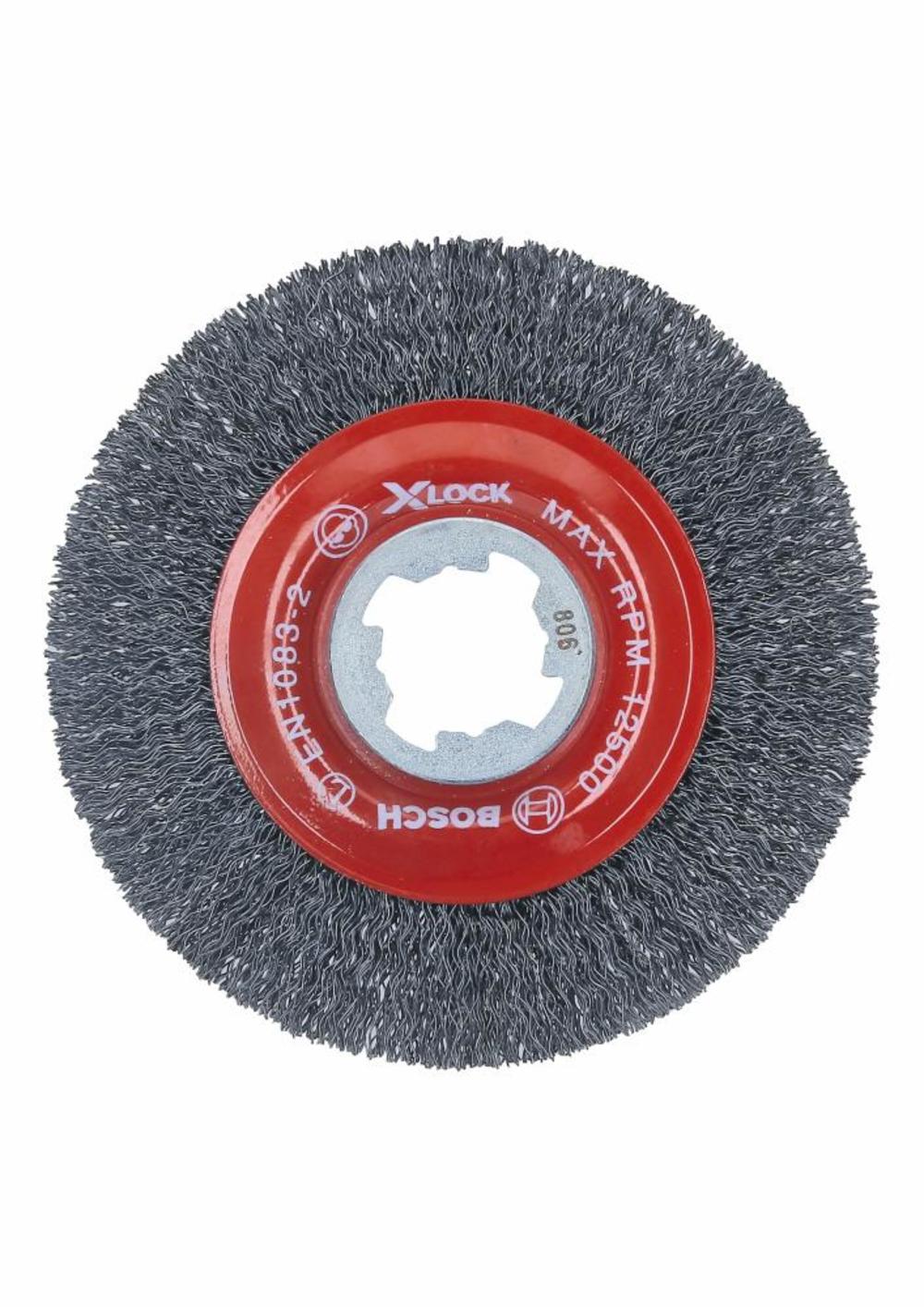 

Bosch 4-1/2 In. Wheel Dia. X-LOCK Arbor Tempered Steel Crimped Wire Wheel
