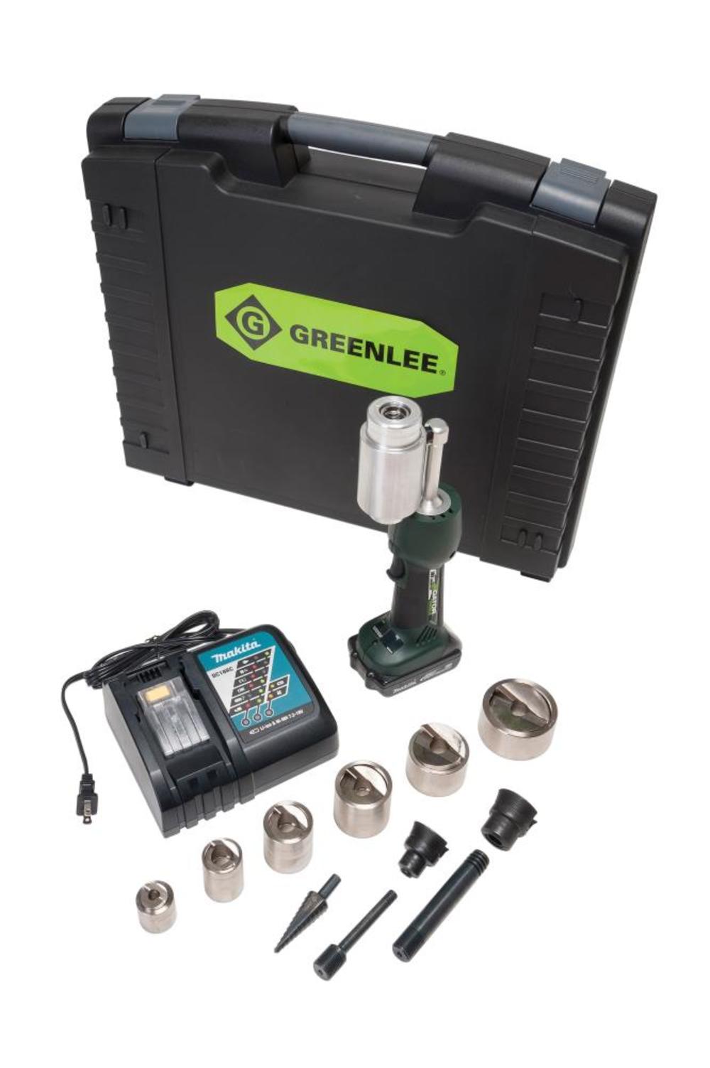 

Greenlee 7-Ton Tool with Slug-Buster Speed Punch Knockouts 1/2 In. to 2 In.