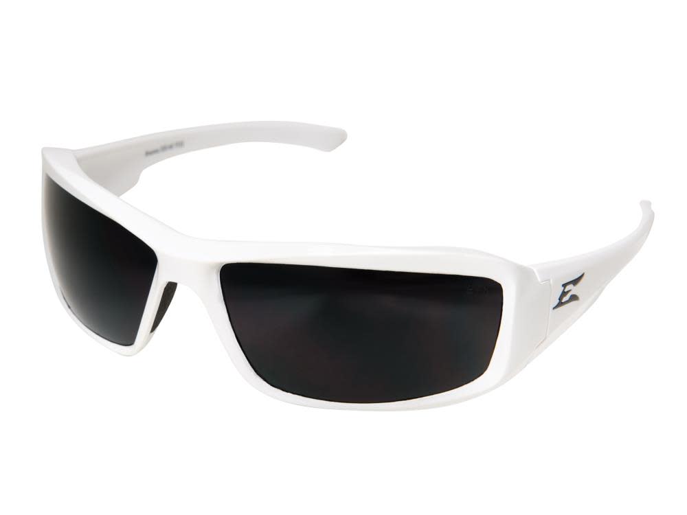 

Edge Brazeau Torque Polarized Safety Glasses White Frame Smoke Lens