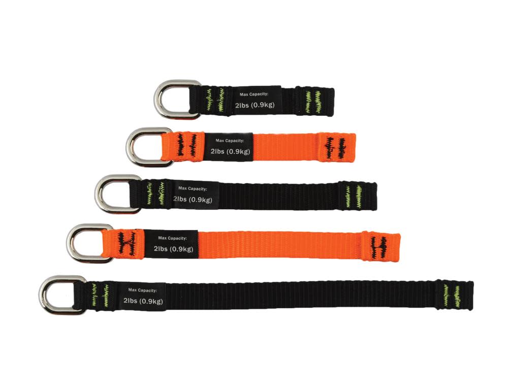 Ergodyne Squids 3700 4.5In Orange Web Tool Tail - 2Lb