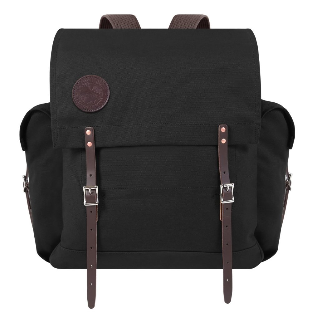 Duluth Pack 34 Liter Capacity Black Canvas #2 Cruiser Backpack Only