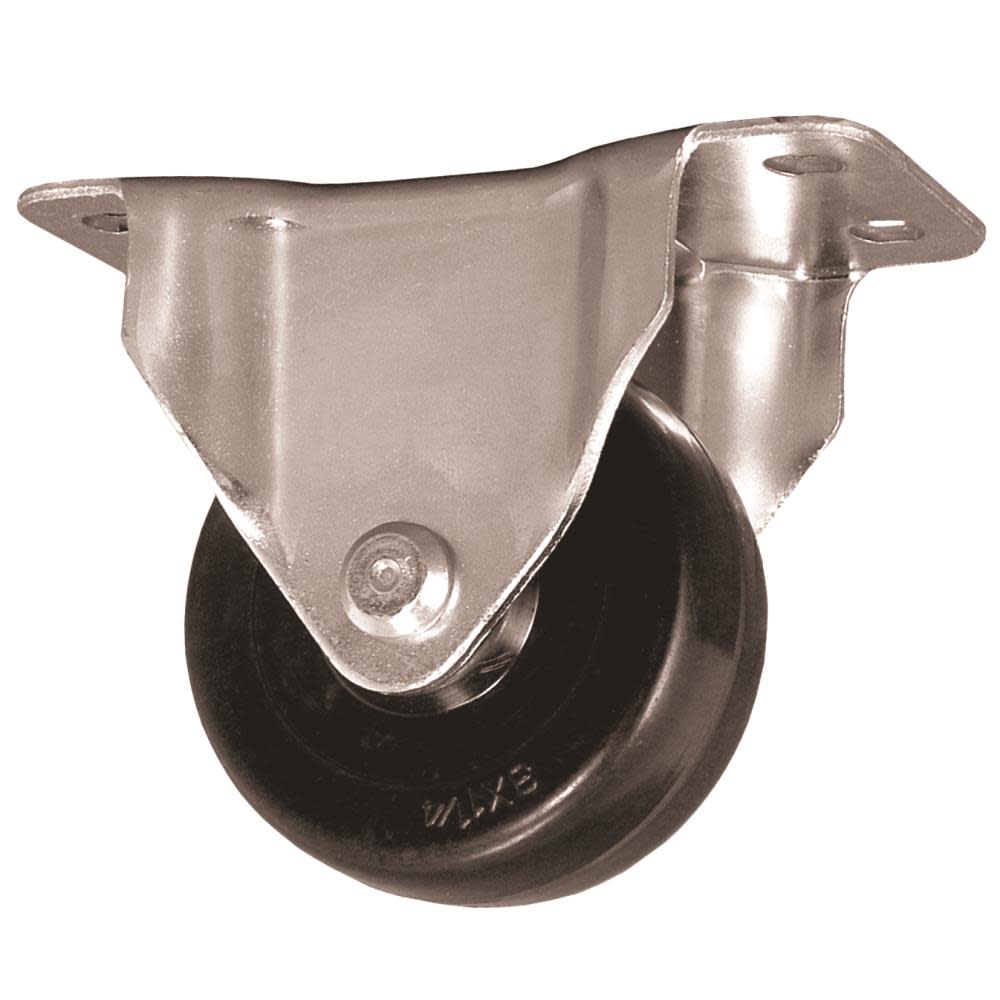 

EZ Roll Casters 3 In. Hard Rubber Rigid Caster