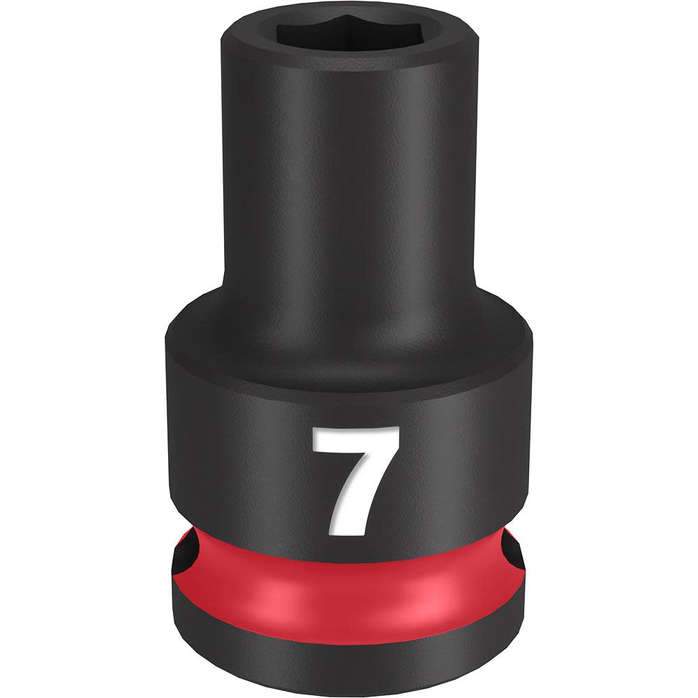 

Milwaukee Impact Socket 3/8" Drive 7mm Standard 6 Point