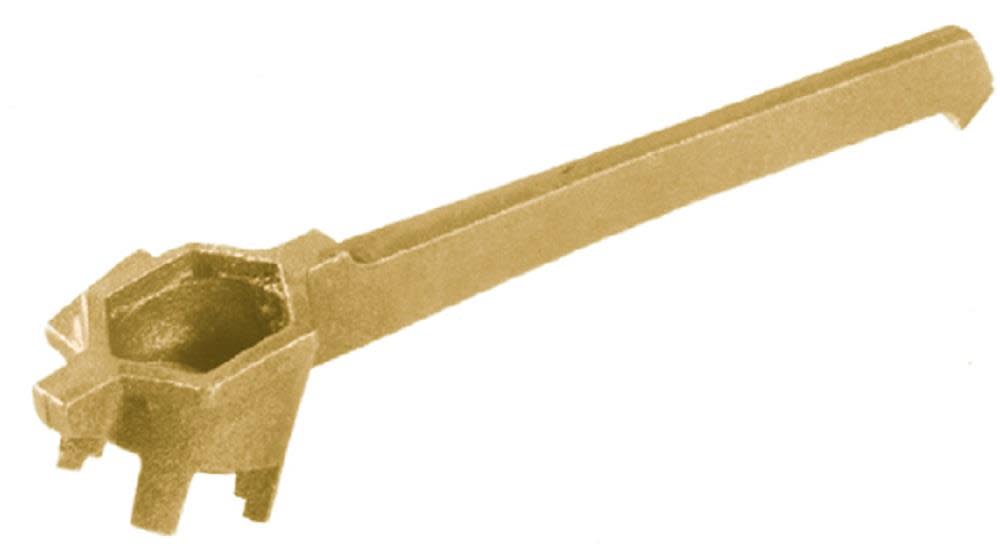 

Wesco Industrial Non-Sparking Drum Plug Wrench