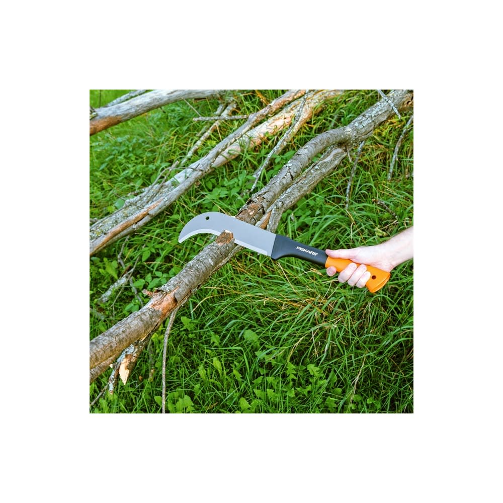 Fiskars Curved Blade 19in Brush Axe 378600-1005 - Acme Tools