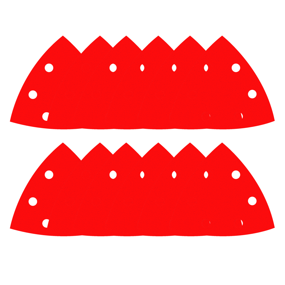 

Diablo Tools 3 3/4" Oscillating Detail Triangle Sanding Sheet Assorted Pack 12pc