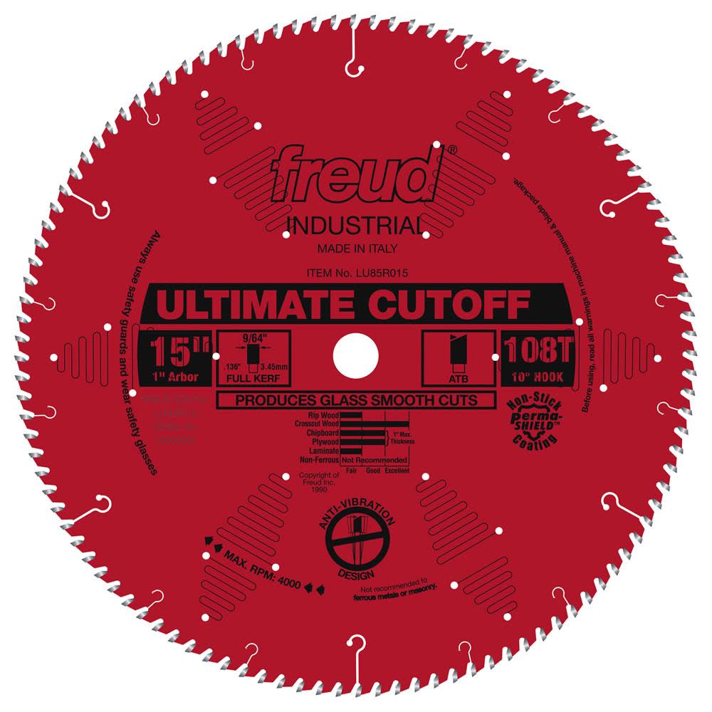 

Freud 15" Ultimate Cut-Off Blade with Perma-SHIELD Coating