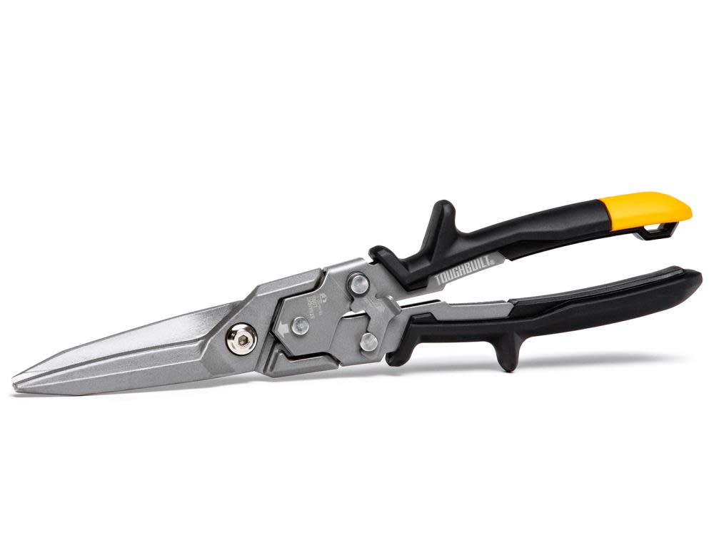 Toughbuilt Straight Long Cut Aviation Snips TB-H4-60-SL-6BES - Acme Tools