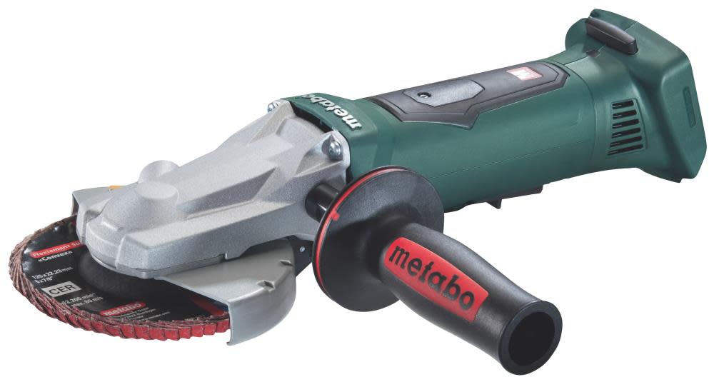

Metabo WPF18125LTX 5 In. 18V Cordless Flat Head Angle Grinder Bare Tool