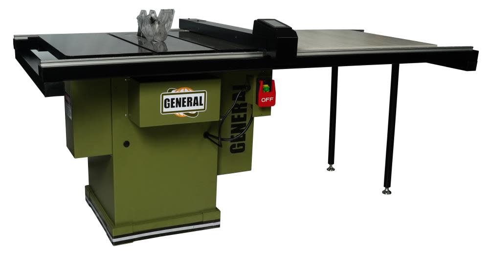 

General International 10" Auto Digital Table Saw with 36" Rip Capacity 5HP 3 Phase