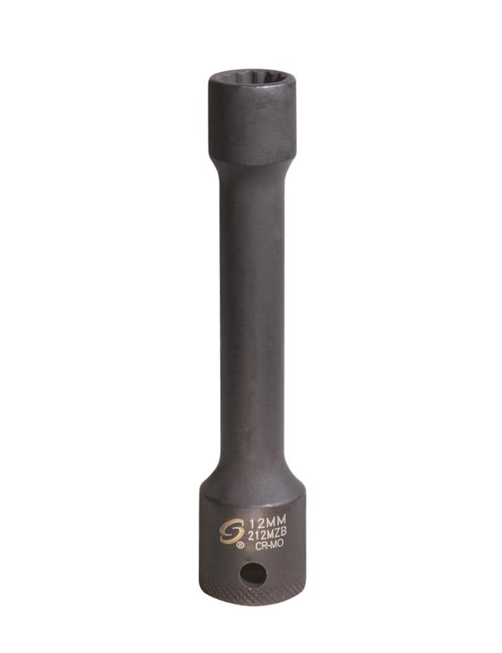 Sunex 1/2" Antrieb 12 Mm 12-kant Extra Tiefe Schlag-Stecknuss – Aus Chrom-Molybdän-Stahl, Für Harte Arbeiten