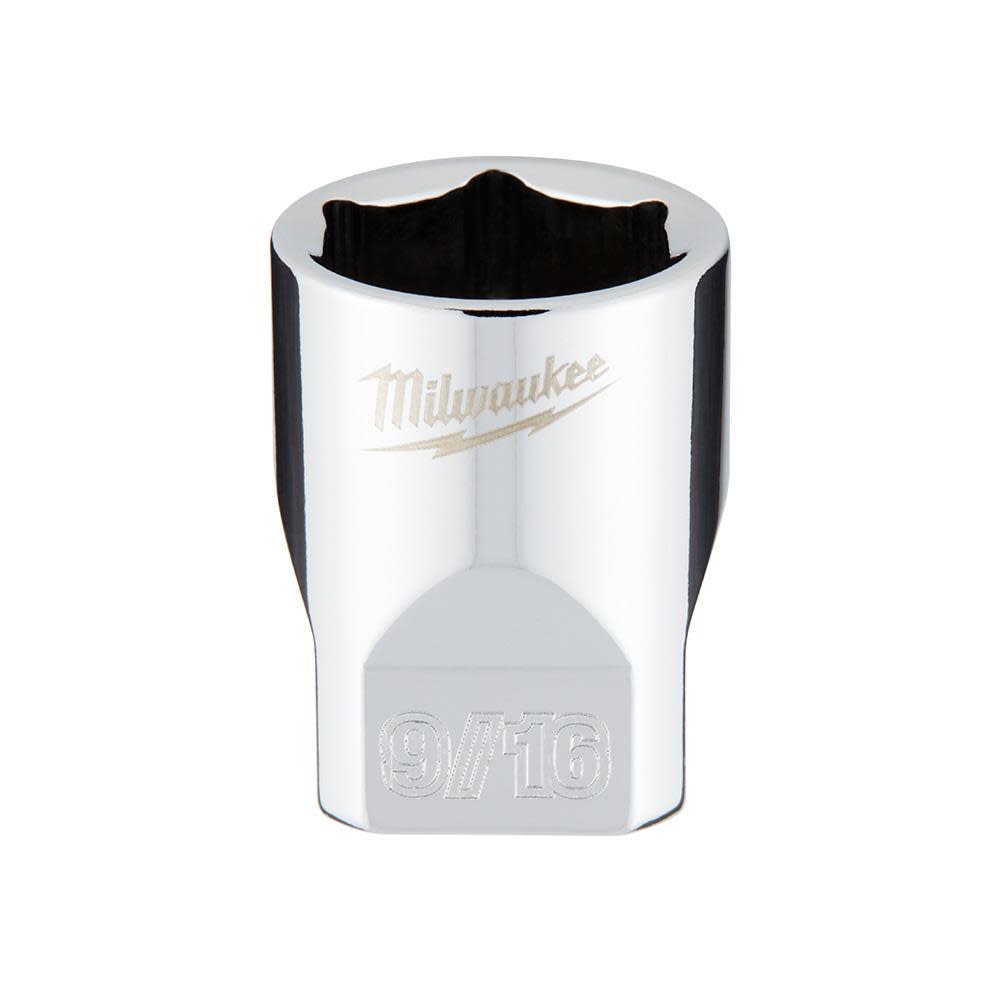 

Milwaukee 1/4 in. Drive 9/16 in. SAE 6-Point Socket