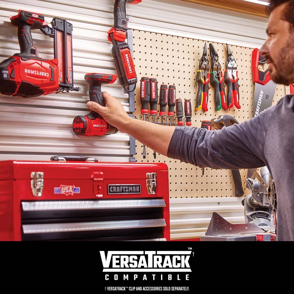CRAFTSMAN V20 Cordless 8-Tool Combo Kit with Two Ah Batteries