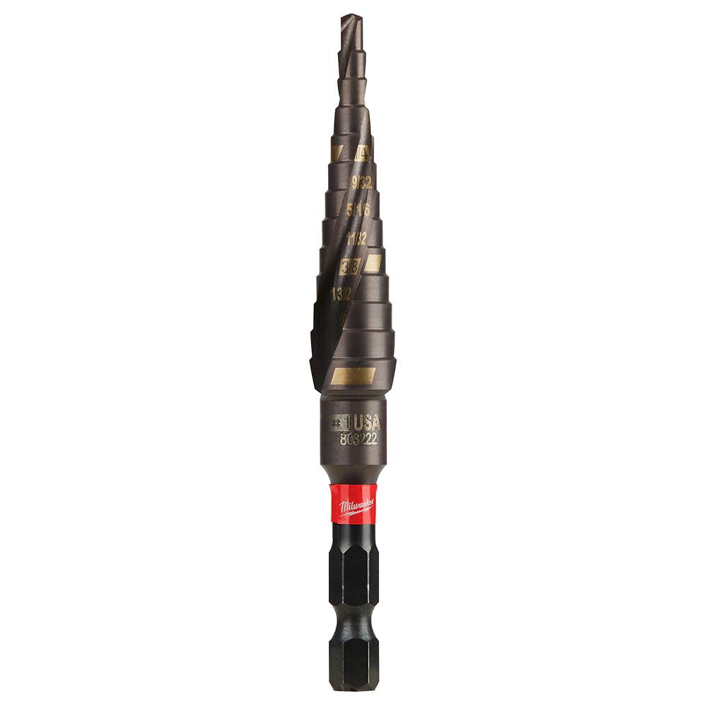 

Milwaukee SHOCKWAVE Impact Duty Step Bit #1 1/8 - 1/2 in.