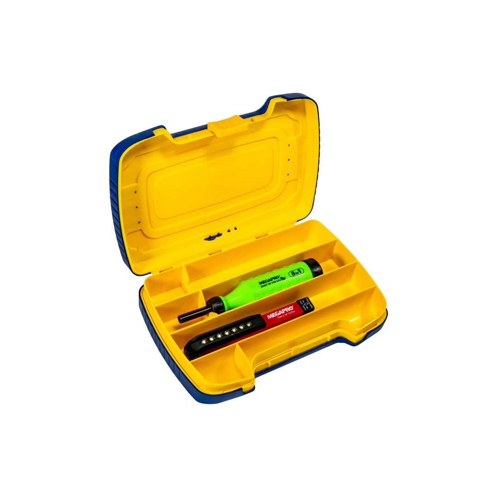 Megapro 8-In-1 Original Driver & 120 Lumens LED Worklight