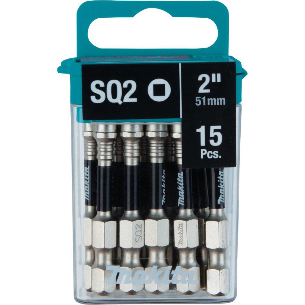 

Makita Impact XPS #2 Square 2" Power Bit 15/pk