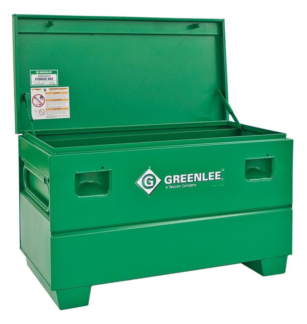 

Greenlee 24 In. x 48 In. Locking Storage Chest