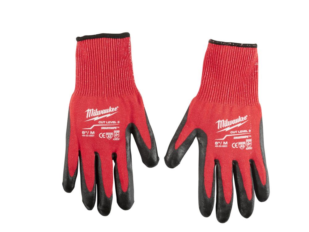 

Milwaukee Cut 3 Dipped Gloves Medium
