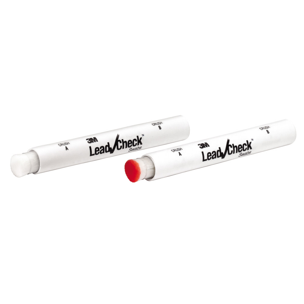 3M Instant Lead Check Testing Disposable Swabs 8 Pack
