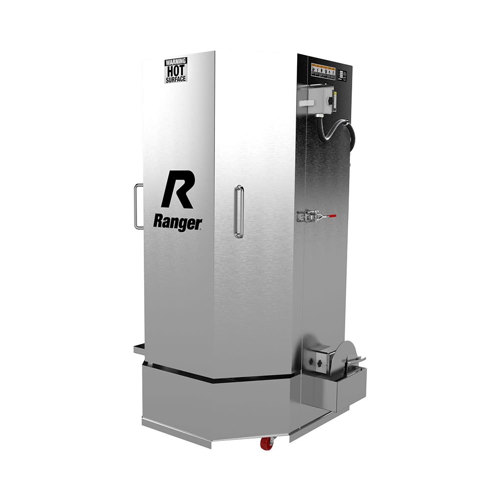 Ranger RS-750DS-601 Heavy-Duty Stainless Steel Spray Wash Cabinet