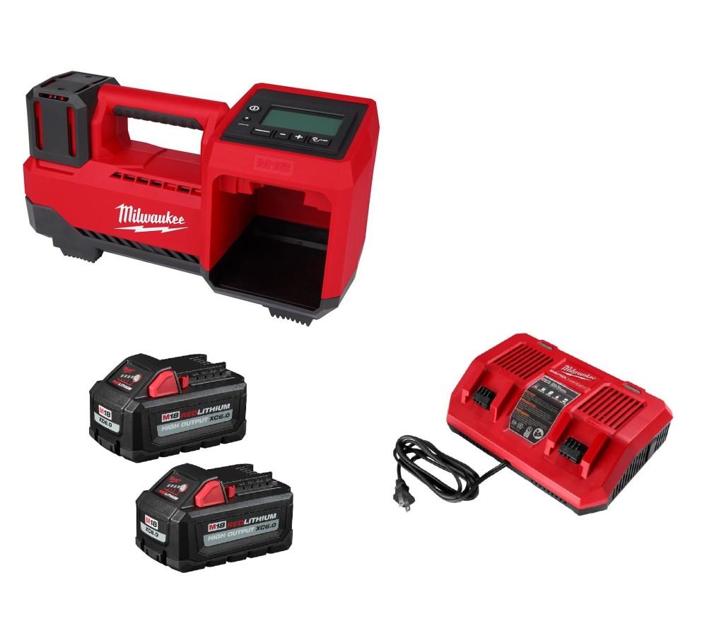 Milwaukee M18 Inflator Kit Bundle 2848-20-1802-1862 - Acme Tools
