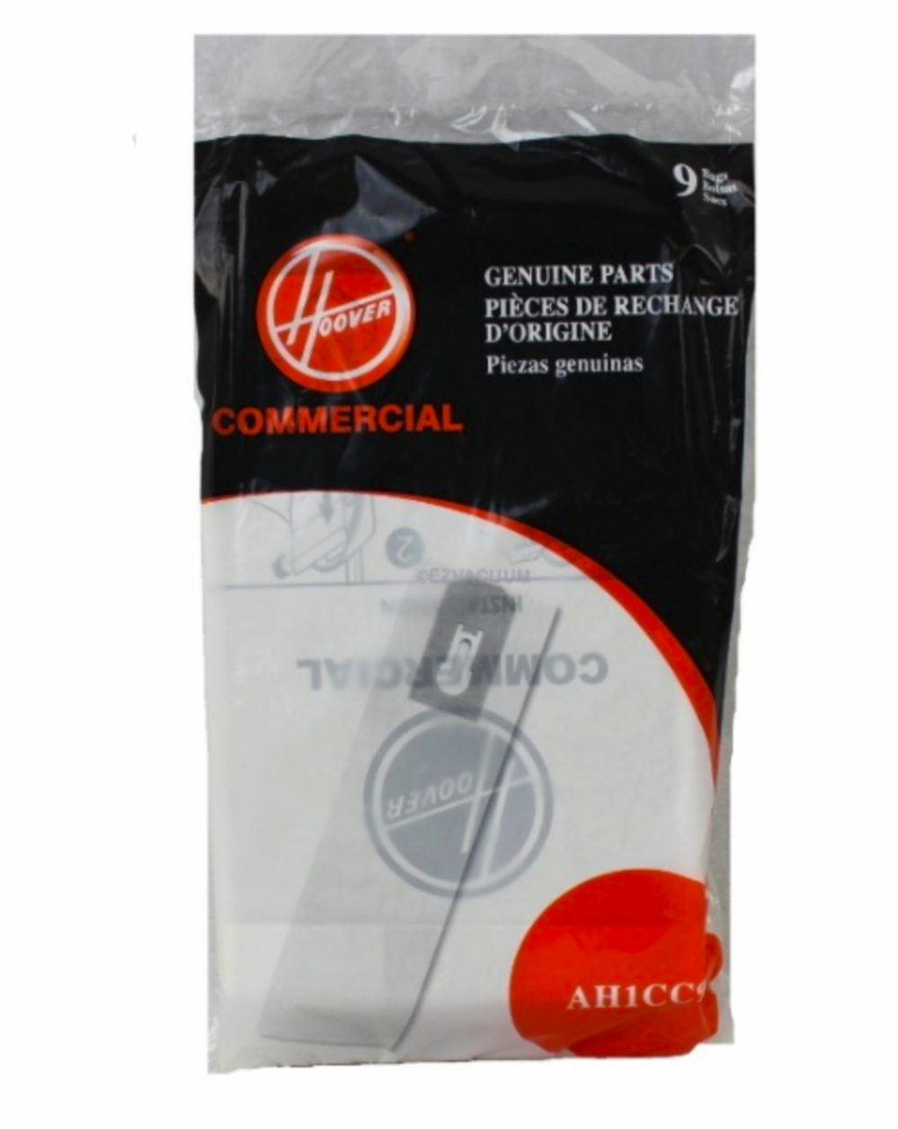 

Hoover Residential Vacuum Standard Upright Disposable Vacuum Bags 9 Pack